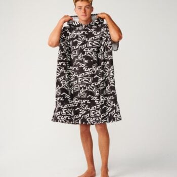 Rip Curl Sessions Hooded Towel Washed Black. Rip Curl Towels in Mens Towels & Mens Accessories. Code: 01RMTO