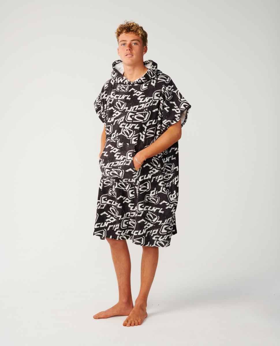 Rip Curl Sessions Hooded Towel Washed Black. Rip Curl Towels in Mens Towels & Mens Accessories. Code: 01RMTO