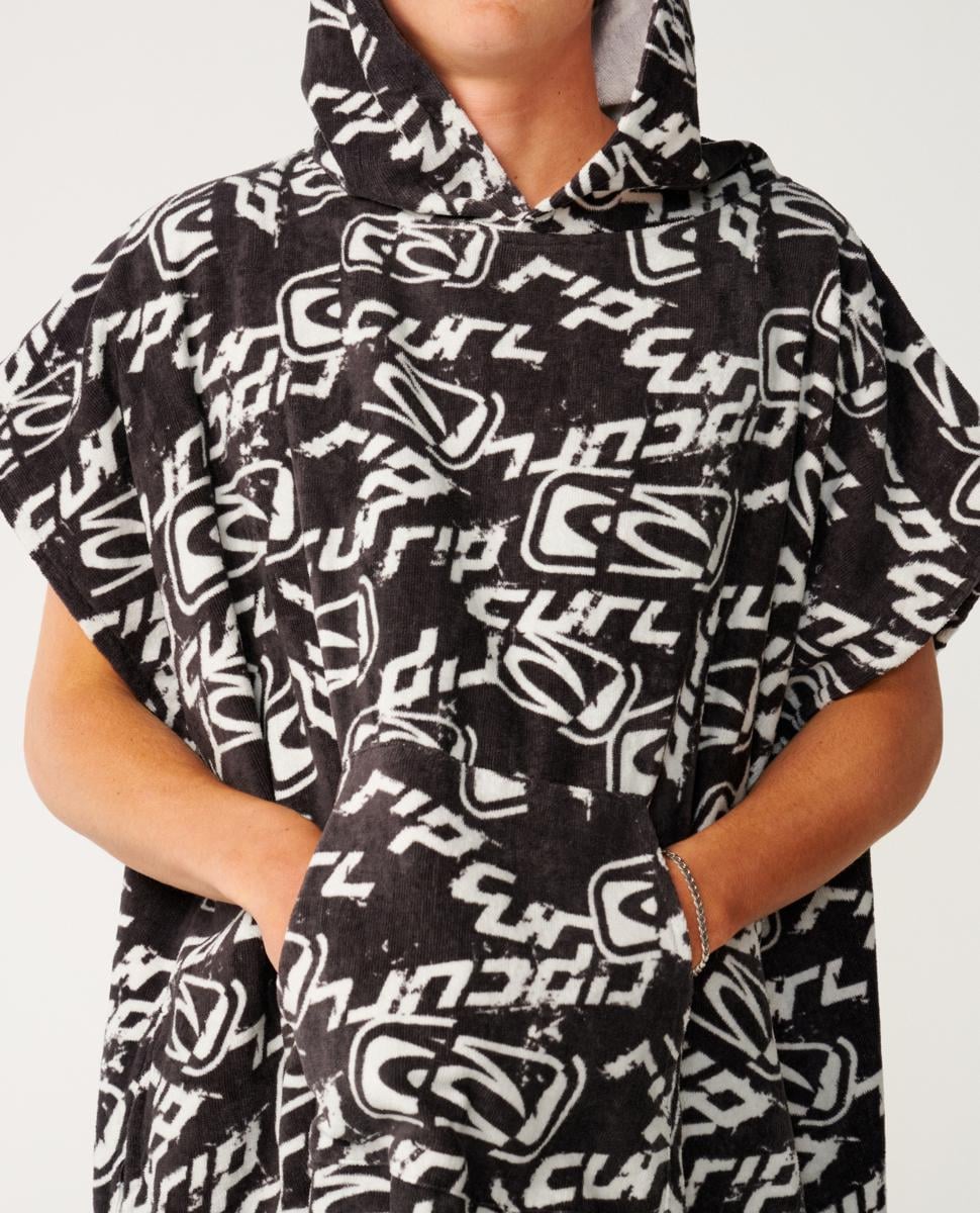 Rip Curl Sessions Hooded Towel Washed Black. Rip Curl Towels in Mens Towels & Mens Accessories. Code: 01RMTO