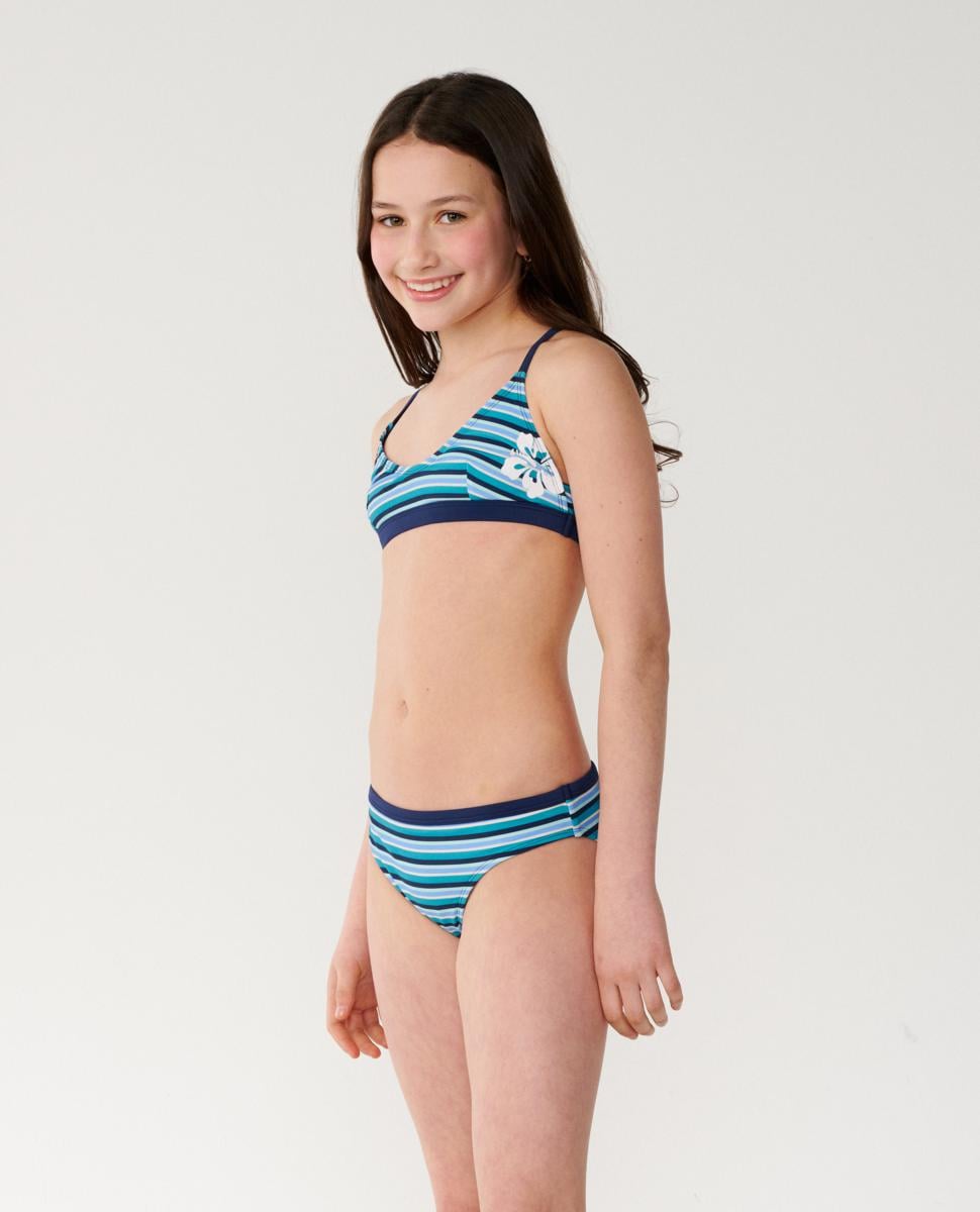 Rip Curl tropical Stripe Bikini - Ocean. Rip Curl Swimwear - Separates in Girls Swimwear - Separates & Girls Swimwear. Code: 043GSW
