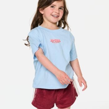 Rip Curl The Road Trip Tee - Girl Sky Blue. Rip Curl Tees in Toddlers Tees & Toddlers T-shirts & Singlets. Code: 058JTE