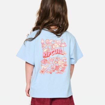Rip Curl The Road Trip Tee - Girl Sky Blue. Rip Curl Tees in Toddlers Tees & Toddlers T-shirts & Singlets. Code: 058JTE