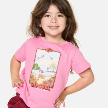 Rip Curl Surf Vista Tee - Girl Bright Pink. Rip Curl Tees in Toddlers Tees & Toddlers T-shirts & Singlets. Code: 059JTE