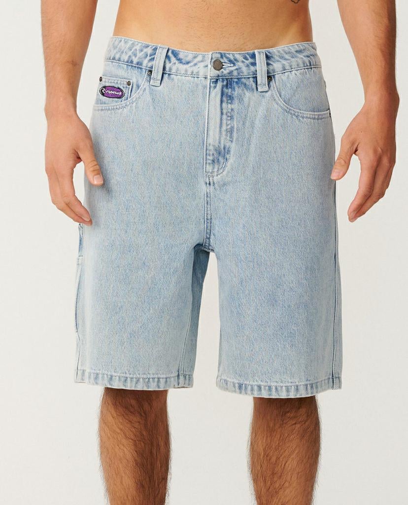 Rip Curl Archive Denim Walk Short Bleached Blue. Rip Curl Walkshorts - Fitted Waist in Mens Walkshorts - Fitted Waist & Mens Shorts. Code: 05DMWS