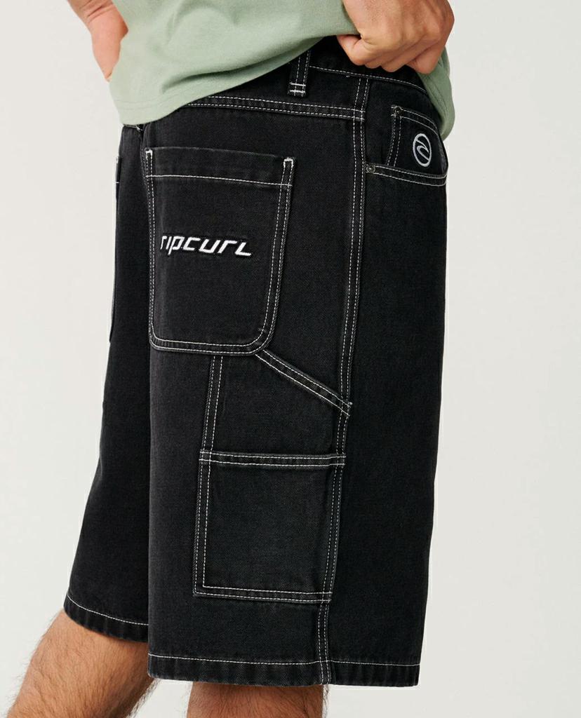 Rip Curl Nu Dose Denim Walkshort 2 Dark Acid Black. Rip Curl Walkshorts - Fitted Waist in Mens Walkshorts - Fitted Waist & Mens Shorts. Code: 060MWS