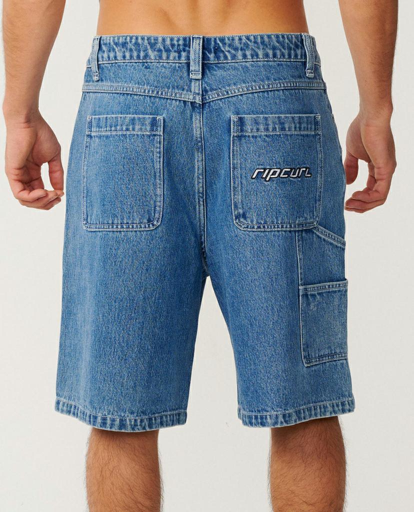 Rip Curl Nu Dose Denim Walkshort 2 Mid Blue. Rip Curl Walkshorts - Fitted Waist in Mens Walkshorts - Fitted Waist & Mens Shorts. Code: 060MWS