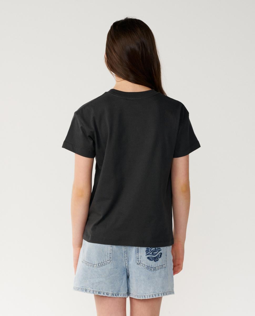 Rip Curl Costa Del Sol Band Tee - Washed Black. Rip Curl Tees in Girls Tees & Girls T-shirts & Singlets. Code: 07BGTE