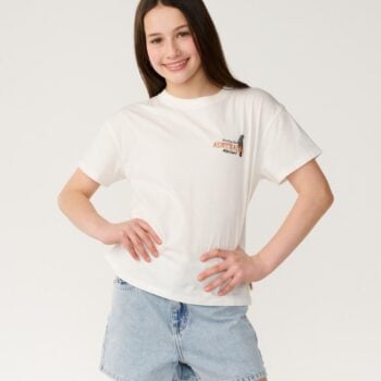 Rip Curl Greetings From Aus Tee-gi Bone. Rip Curl Tees in Girls Tees & Girls T-shirts & Singlets. Code: 07KGTE
