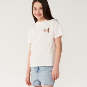 Rip Curl Greetings From Aus Tee-gi Bone. Rip Curl Tees in Girls Tees & Girls T-shirts & Singlets. Code: 07KGTE