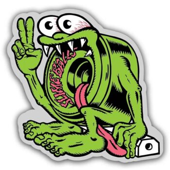 Slime Balls Sb Curb Creature Sticke Curb Creature. Slime Balls Stickers in Generic Stickers & Generic Accessories. Code: 098001013