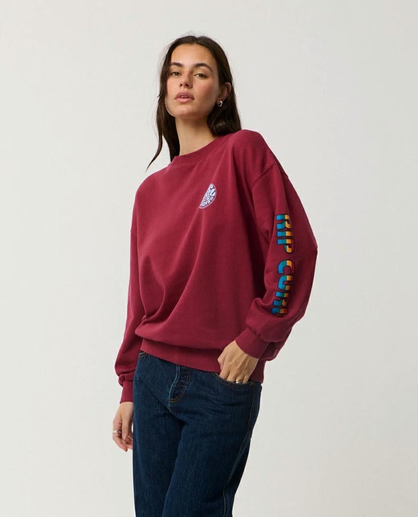 Rip Curl Sg Heritage Oversized Fle Plum. Rip Curl Sweats in Womens Sweats & Womens Jackets, Jumpers & Knits. Code: 0EJWFL