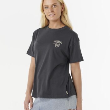 Rip Curl Kanga Road Trippin Relaxe Washed Black. Rip Curl Tees in Womens Tees & Womens T-shirts & Singlets. Code: 0LVWTE