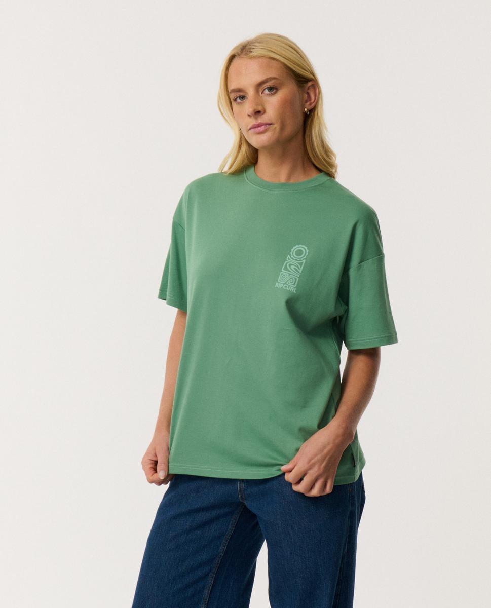 Rip Curl S-series Vaporcool Tee Dusty Green. Rip Curl Tees in Womens Tees & Womens T-shirts & Singlets. Code: 0RJWTE