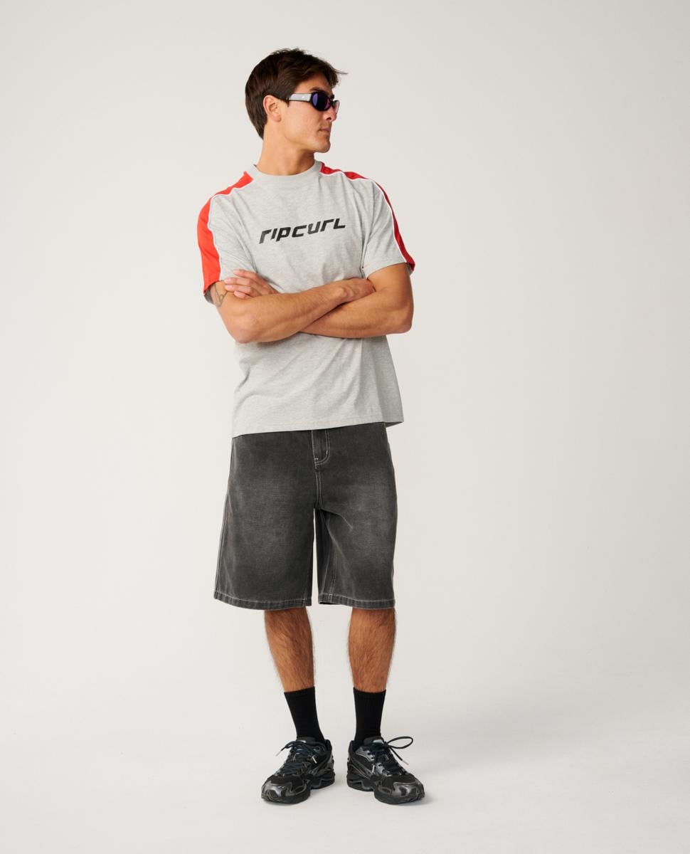 Rip Curl Archive Up Top Panel Tee Grey Marle. Rip Curl Tees in Mens Tees & Mens T-shirts & Singlets. Code: 129MTE