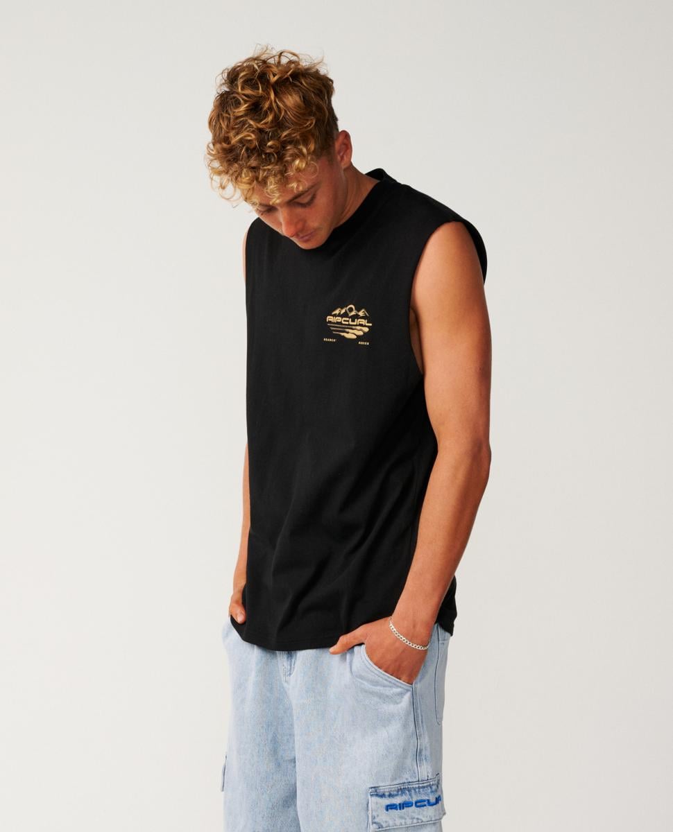 Rip Curl S-series Vaporcool Muscle Black. Rip Curl Singlets & Tanks in Mens Singlets & Tanks & Mens T-shirts & Singlets. Code: 12DMTE