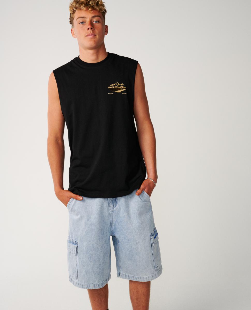 Rip Curl S-series Vaporcool Muscle Black. Rip Curl Singlets & Tanks in Mens Singlets & Tanks & Mens T-shirts & Singlets. Code: 12DMTE