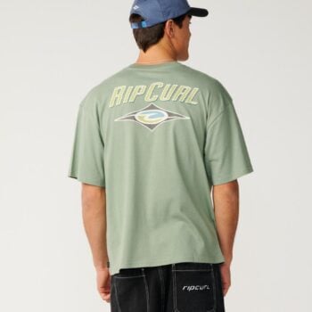 Rip Curl Heritage Icon Tee Sage. Rip Curl Tees in Mens Tees & Mens T-shirts & Singlets. Code: 12FMTE