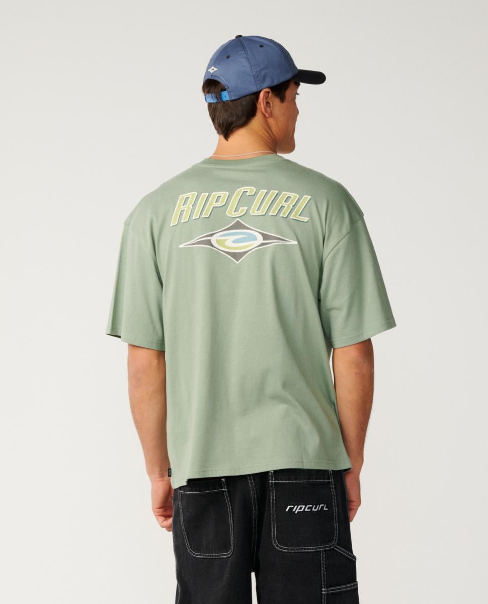 Rip Curl Heritage Icon Tee Sage. Rip Curl Tees in Mens Tees & Mens T-shirts & Singlets. Code: 12FMTE
