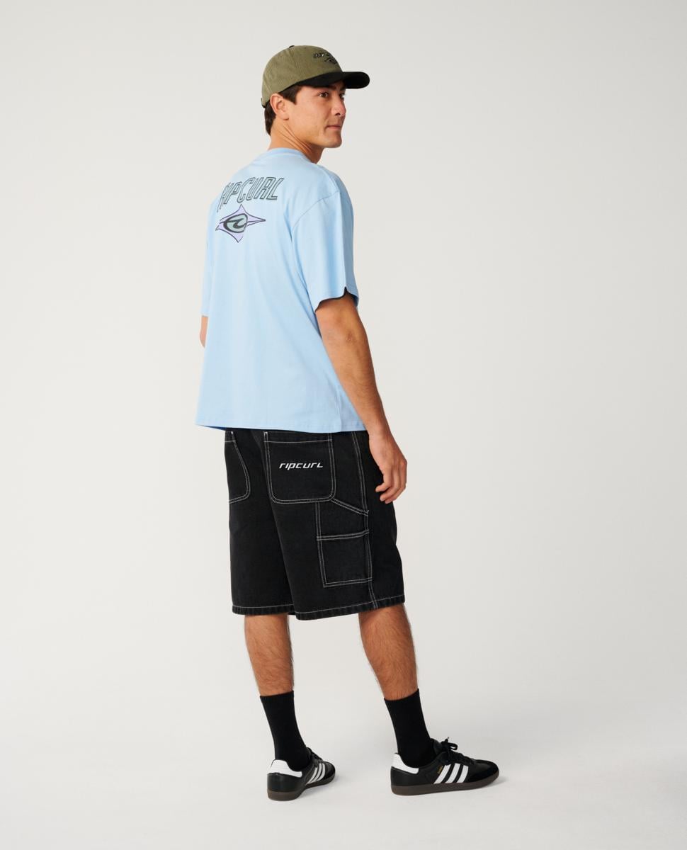 Rip Curl Heritage Icon Tee Blue Bell. Rip Curl Tees in Mens Tees & Mens T-shirts & Singlets. Code: 12FMTE