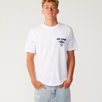 Rip Curl Fade Out Icon Tee White. Rip Curl Tees in Mens Tees & Mens T-shirts & Singlets. Code: 12GMTE