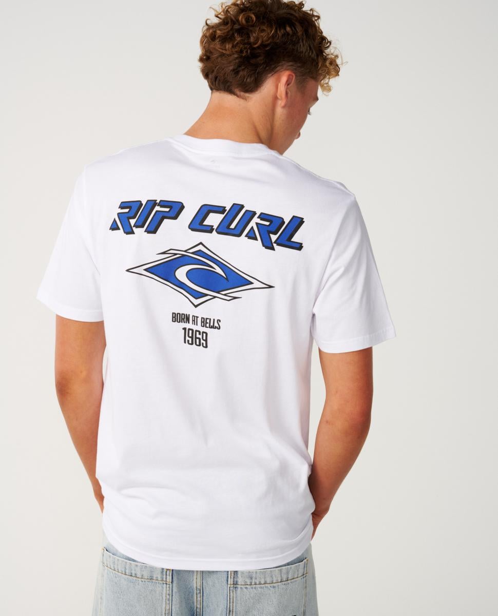 Rip Curl Fade Out Icon Tee White. Rip Curl Tees in Mens Tees & Mens T-shirts & Singlets. Code: 12GMTE