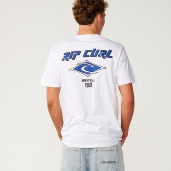 Rip Curl Fade Out Icon Tee White. Rip Curl Tees in Mens Tees & Mens T-shirts & Singlets. Code: 12GMTE