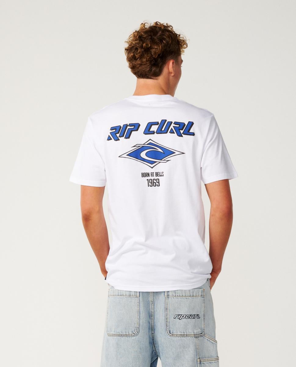 Rip Curl Fade Out Icon Tee White. Rip Curl Tees in Mens Tees & Mens T-shirts & Singlets. Code: 12GMTE