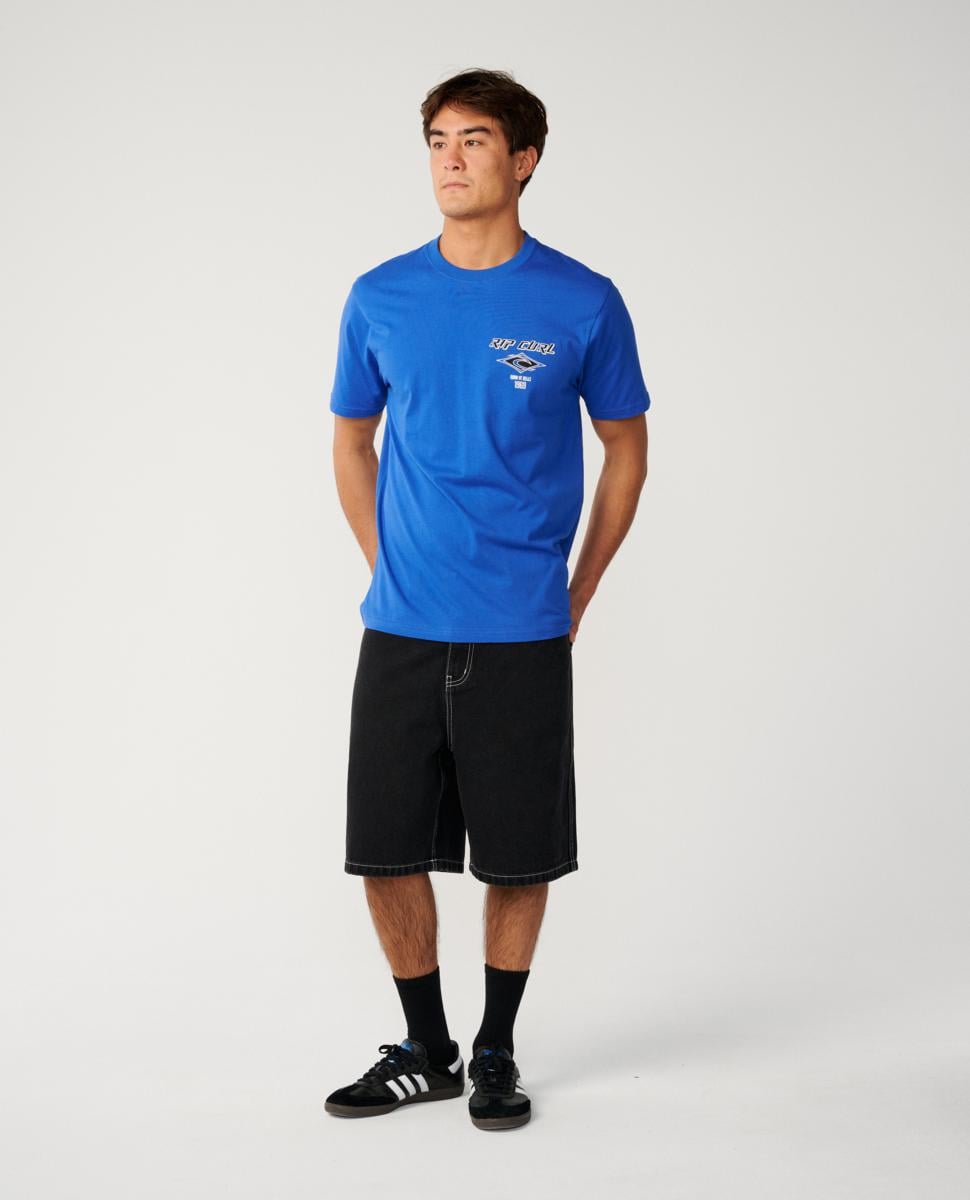 Rip Curl Fade Out Icon Tee Deep Riverside. Rip Curl Tees in Mens Tees & Mens T-shirts & Singlets. Code: 12GMTE