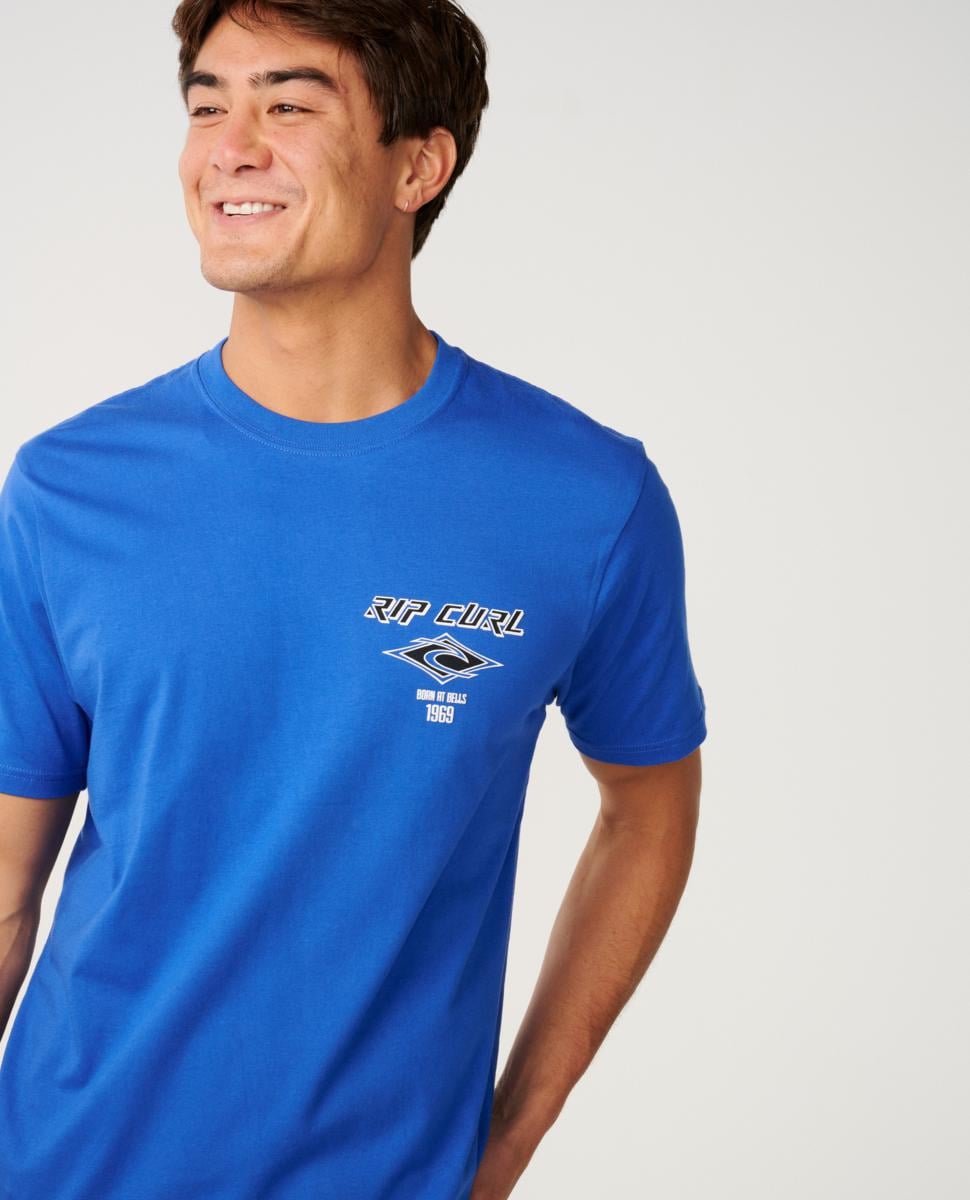 Rip Curl Fade Out Icon Tee Deep Riverside. Rip Curl Tees in Mens Tees & Mens T-shirts & Singlets. Code: 12GMTE