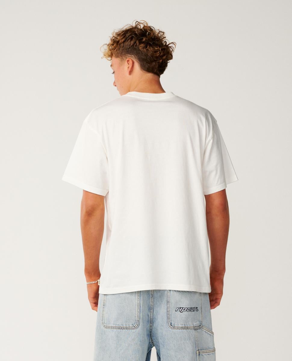 Rip Curl Classic Surf Wash Tee Bone. Rip Curl Tees in Mens Tees & Mens T-shirts & Singlets. Code: 12HMTE
