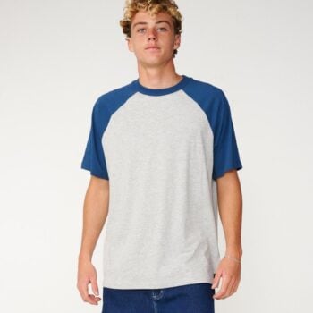 Rip Curl Classic Surf Raglan Tee Grey Marle. Rip Curl Tees in Mens Tees & Mens T-shirts & Singlets. Code: 12JMTE