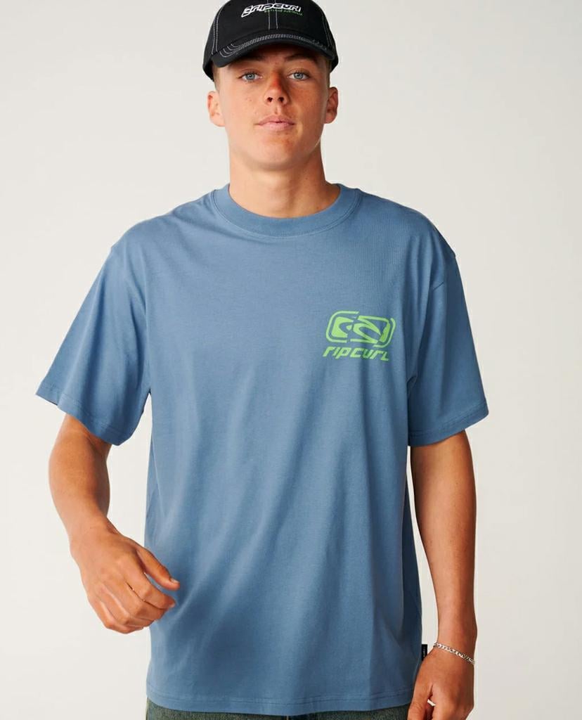 Rip Curl Archive Ripped Tee Bluefin. Rip Curl Tees in Mens Tees & Mens T-shirts & Singlets. Code: 12PMTE