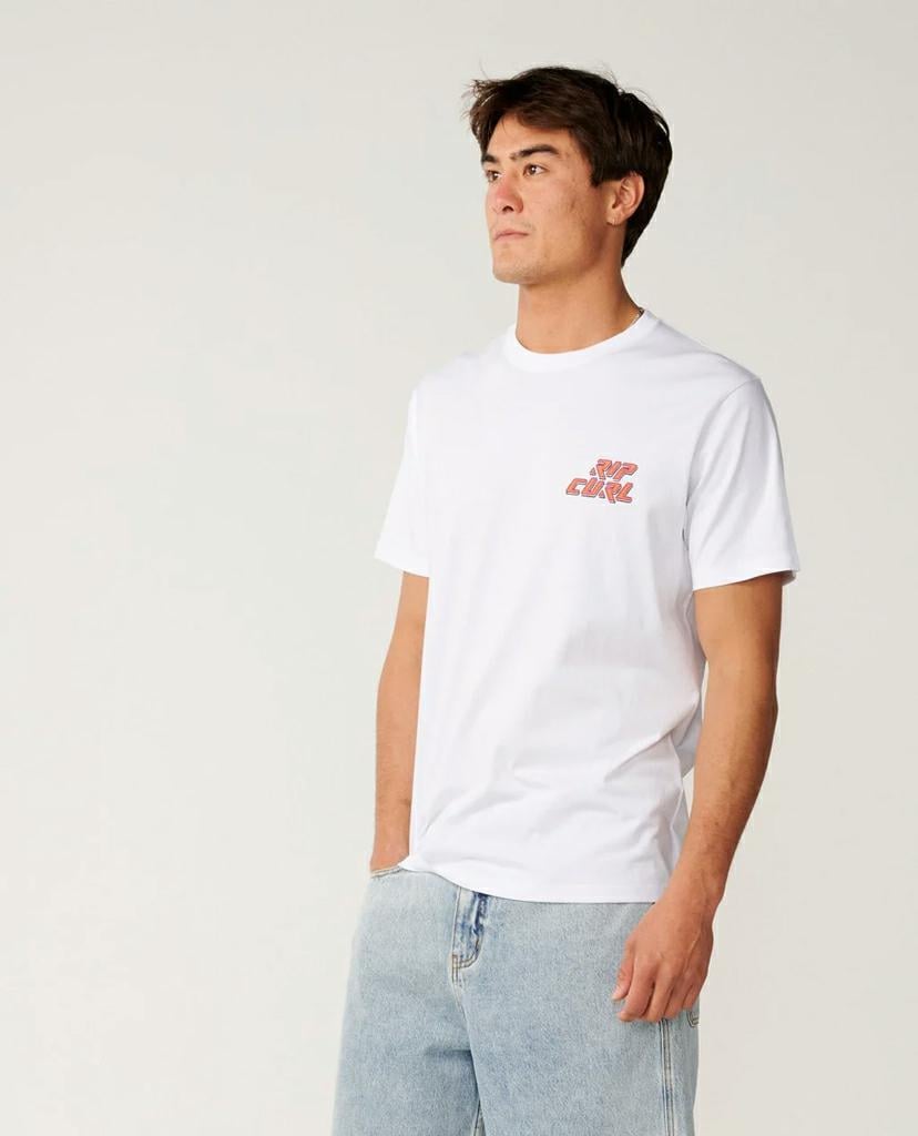 Rip Curl Disorder Legacy Tee White. Rip Curl Tees in Mens Tees & Mens T-shirts & Singlets. Code: 12VMTE