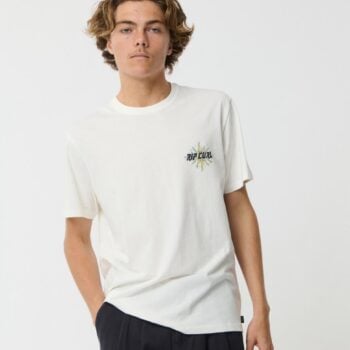 Rip Curl Disorder Burst Tee Bone. Rip Curl Tees in Mens Tees & Mens T-shirts & Singlets. Code: 12ZMTE
