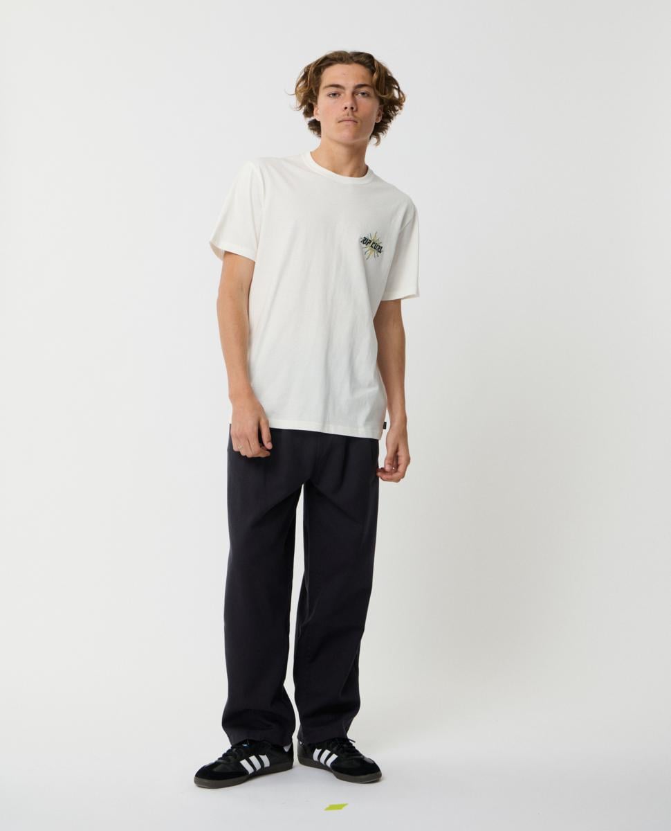 Rip Curl Disorder Burst Tee Bone. Rip Curl Tees in Mens Tees & Mens T-shirts & Singlets. Code: 12ZMTE