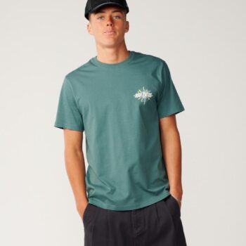 Rip Curl Disorder Burst Tee Muted Green. Rip Curl Tees in Mens Tees & Mens T-shirts & Singlets. Code: 12ZMTE
