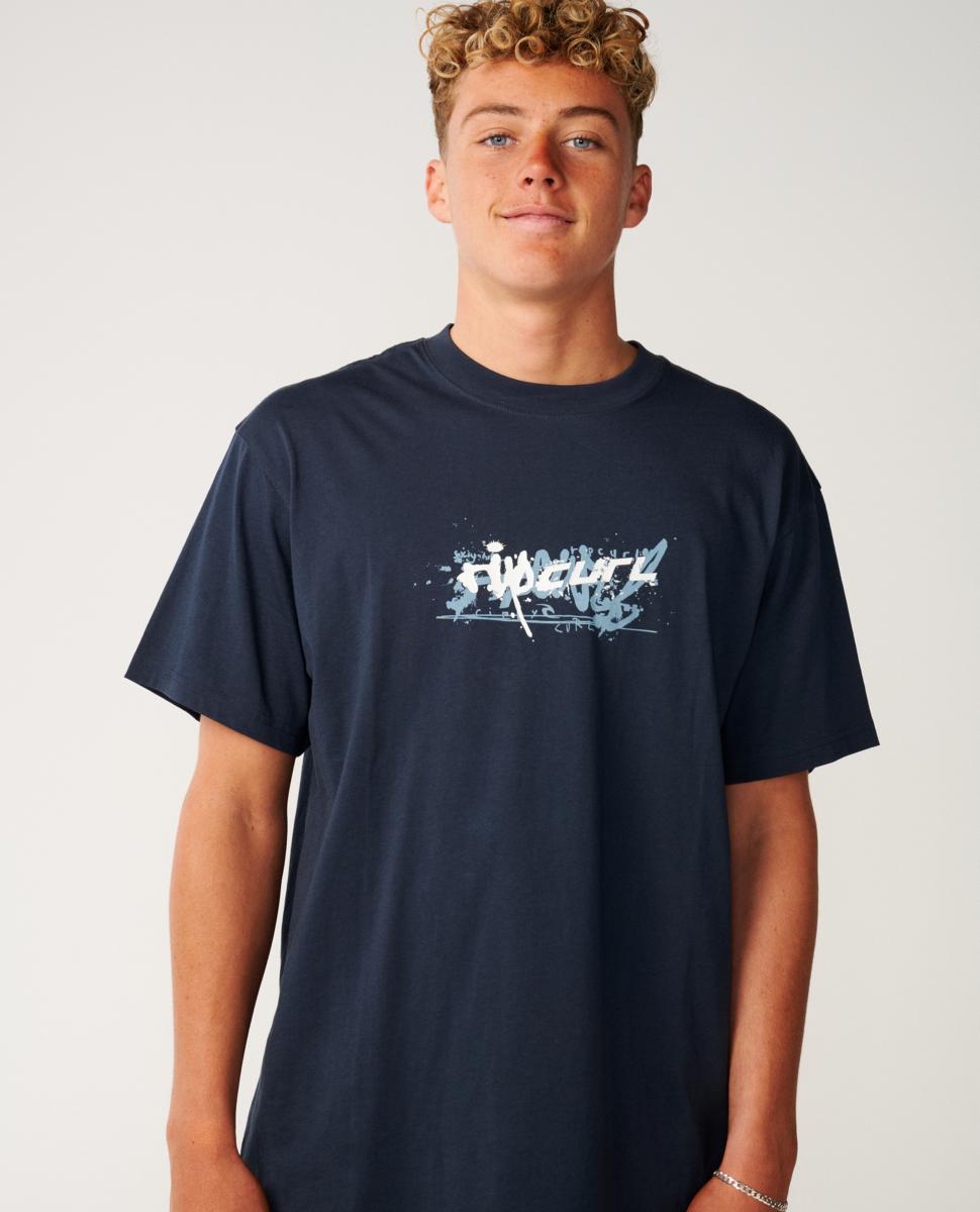 Rip Curl Archive Mashup Tee Dark Navy. Rip Curl Tees in Mens Tees & Mens T-shirts & Singlets. Code: 130MTE