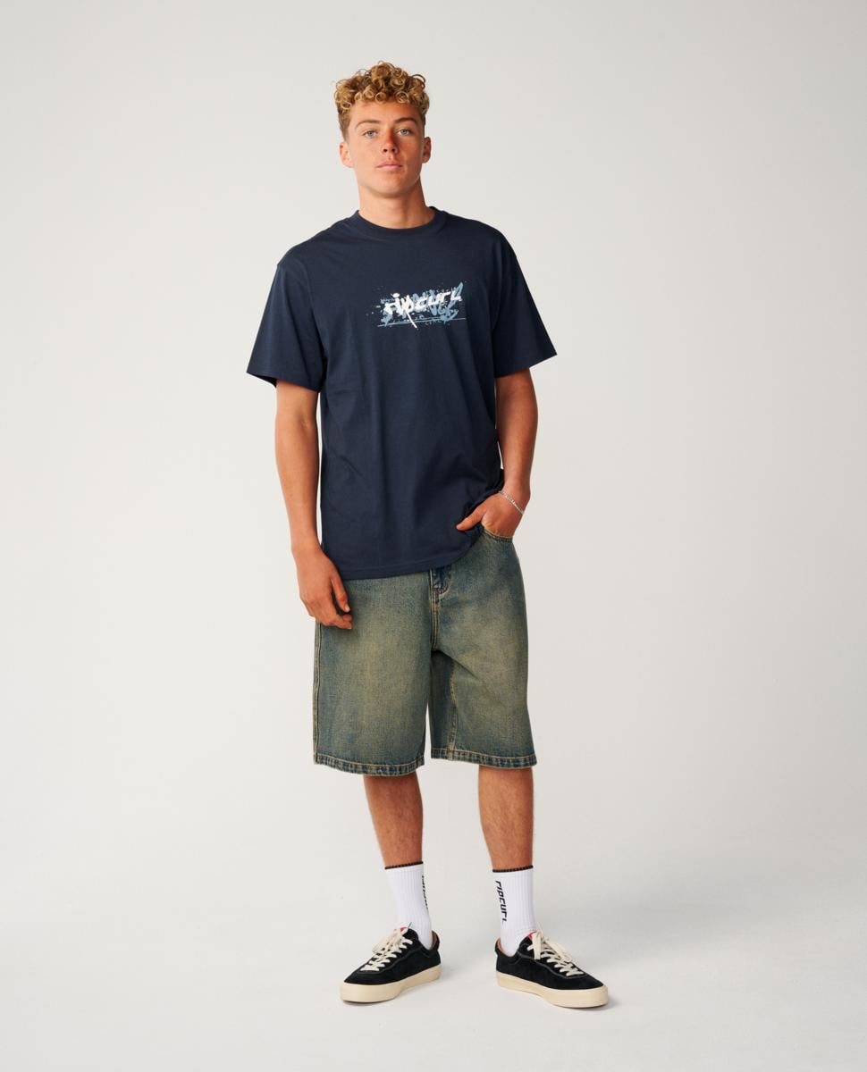 Rip Curl Archive Mashup Tee Dark Navy. Rip Curl Tees in Mens Tees & Mens T-shirts & Singlets. Code: 130MTE