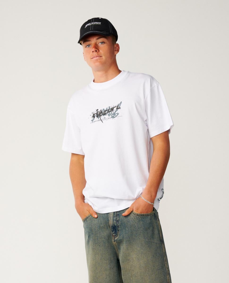 Rip Curl Archive Mashup Tee White. Rip Curl Tees in Mens Tees & Mens T-shirts & Singlets. Code: 130MTE
