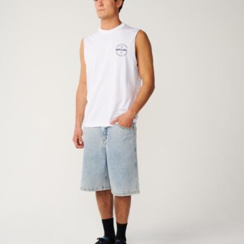 Rip Curl Staple Muscle White. Rip Curl Singlets & Tanks in Mens Singlets & Tanks & Mens T-shirts & Singlets. Code: 139MTE