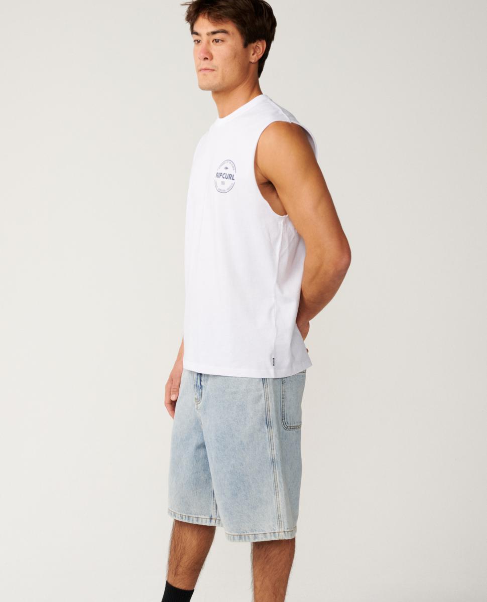 Rip Curl Staple Muscle White. Rip Curl Singlets & Tanks in Mens Singlets & Tanks & Mens T-shirts & Singlets. Code: 139MTE