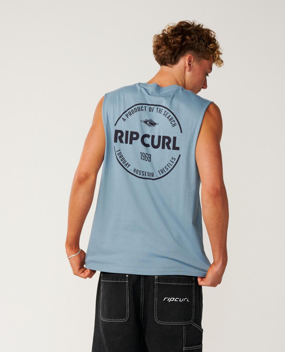 Rip Curl Staple Muscle Citadel Blue. Rip Curl Singlets & Tanks in Mens Singlets & Tanks & Mens T-shirts & Singlets. Code: 139MTE