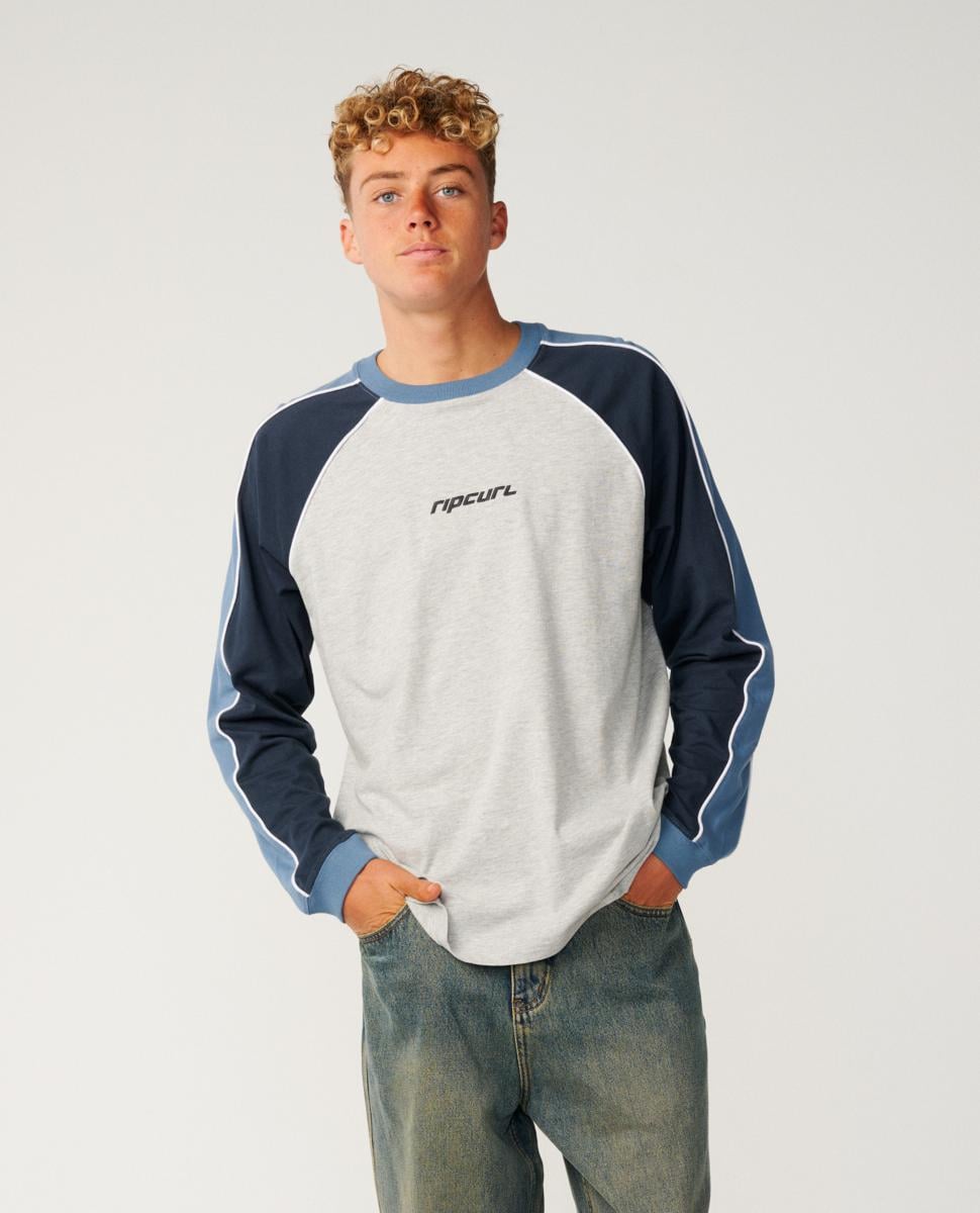 Rip Curl Archive Sandman Panel Ls Grey Marle. Rip Curl Tees - Long Sleeve in Mens Tees - Long Sleeve & Mens T-shirts & Singlets. Code: 13CMTE