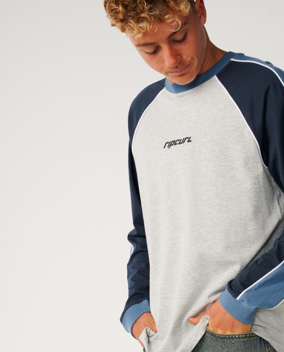 Rip Curl Archive Sandman Panel Ls Grey Marle. Rip Curl Tees - Long Sleeve in Mens Tees - Long Sleeve & Mens T-shirts & Singlets. Code: 13CMTE