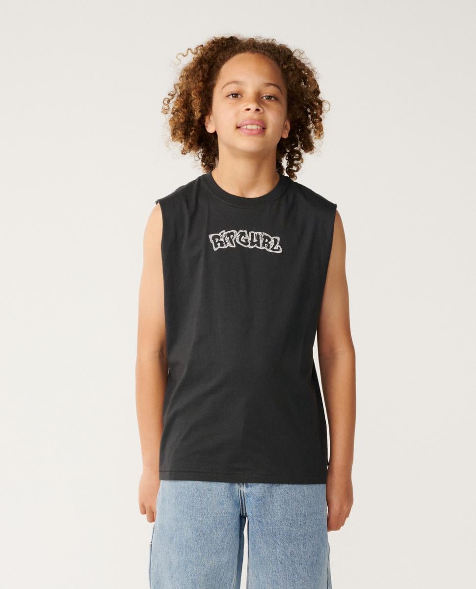 Rip Curl Surf Shack Muscle-boy Washed Black. Rip Curl Singlets & Tanks in Boys Singlets & Tanks & Boys T-shirts & Singlets. Code: 15ABTE