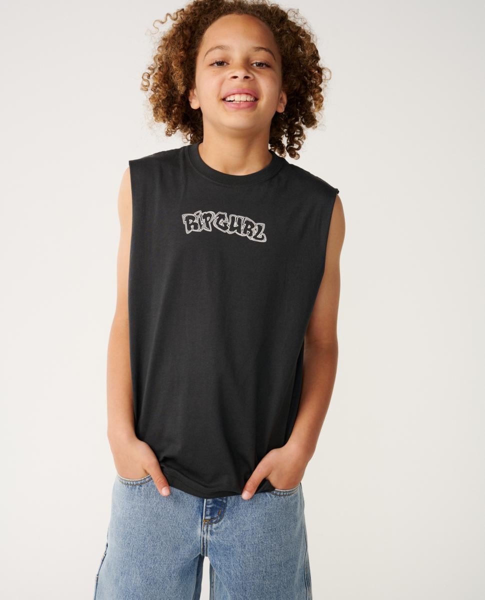 Rip Curl Surf Shack Muscle-boy Washed Black. Rip Curl Singlets & Tanks in Boys Singlets & Tanks & Boys T-shirts & Singlets. Code: 15ABTE
