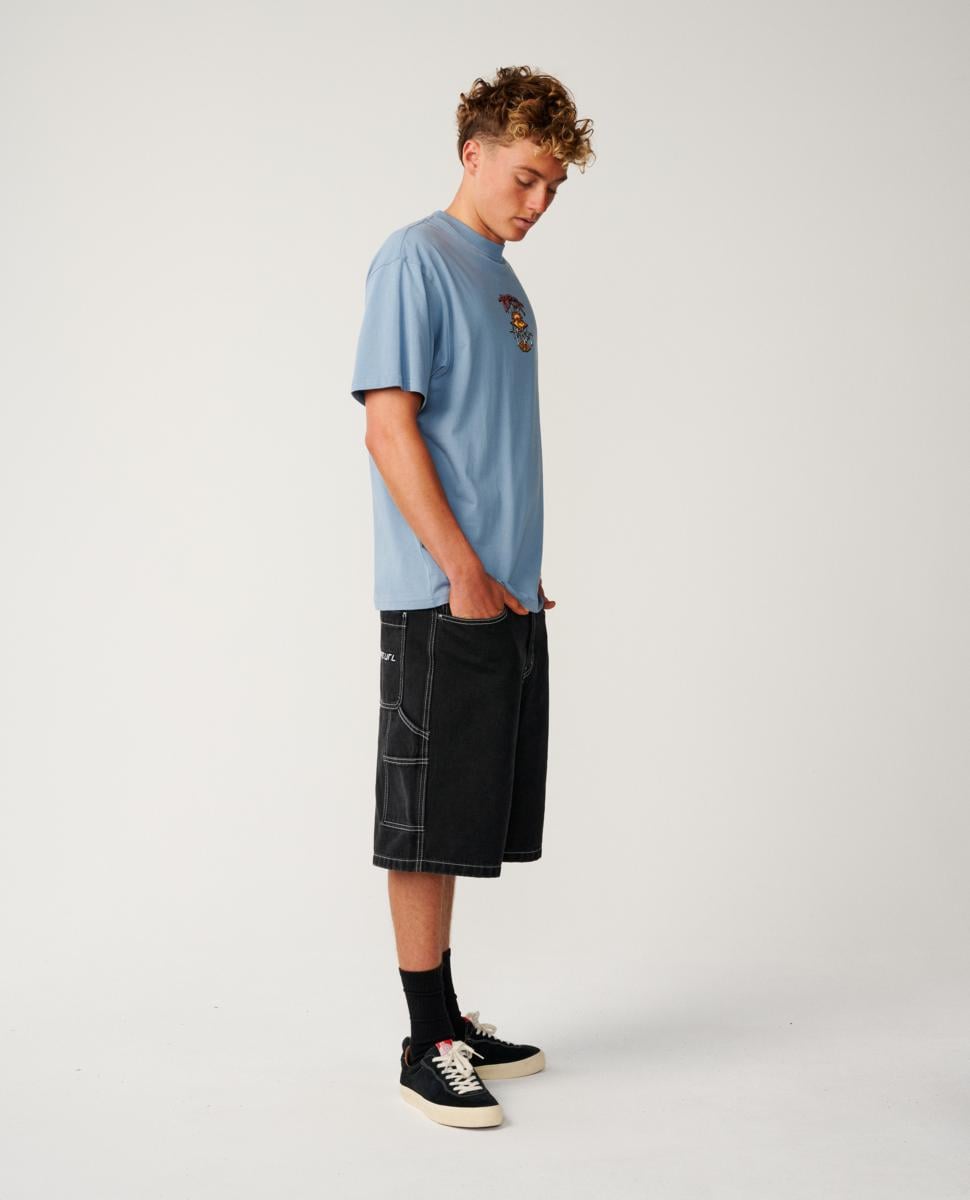 Rip Curl Aus Arch Search Tee Faded Denim. Rip Curl Tees in Mens Tees & Mens T-shirts & Singlets. Code: 15AMTE