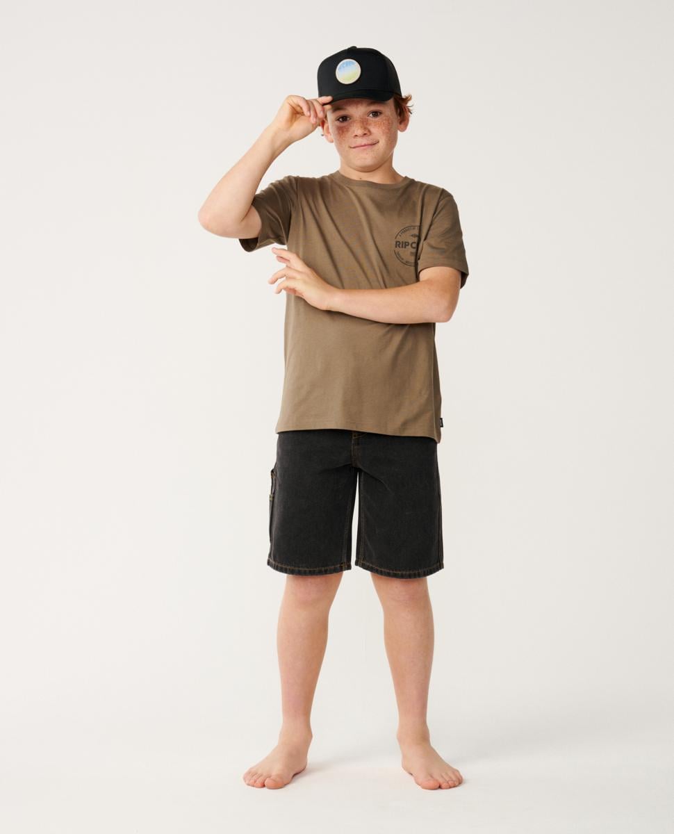 Rip Curl Staple Tee-kids Walnut. Rip Curl Tees in Boys Tees & Boys T-shirts & Singlets. Code: 15IBTE