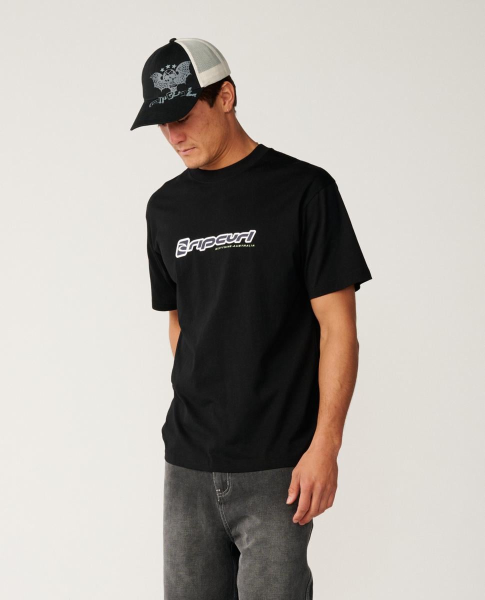 Rip Curl Archive Stack Tee Black. Rip Curl Tees in Mens Tees & Mens T-shirts & Singlets. Code: 16DMTE