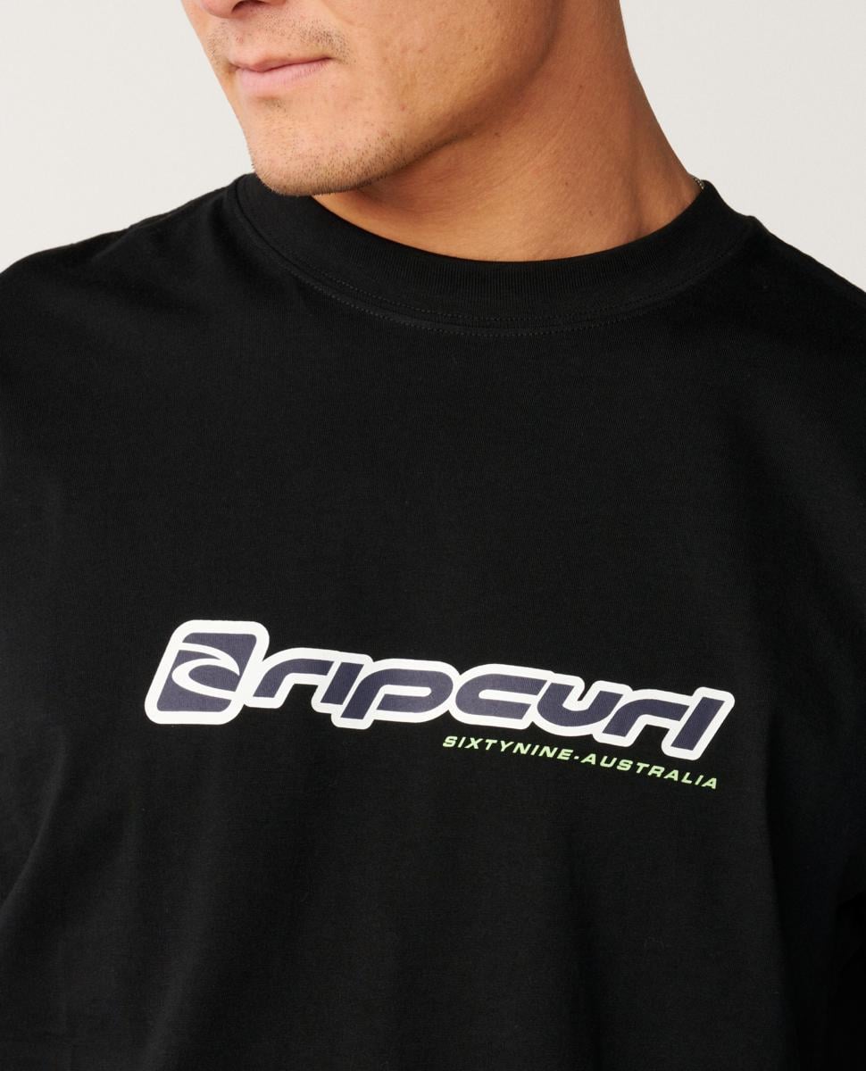 Rip Curl Archive Stack Tee Black. Rip Curl Tees in Mens Tees & Mens T-shirts & Singlets. Code: 16DMTE